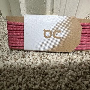 On Cloud Pink Shoelaces